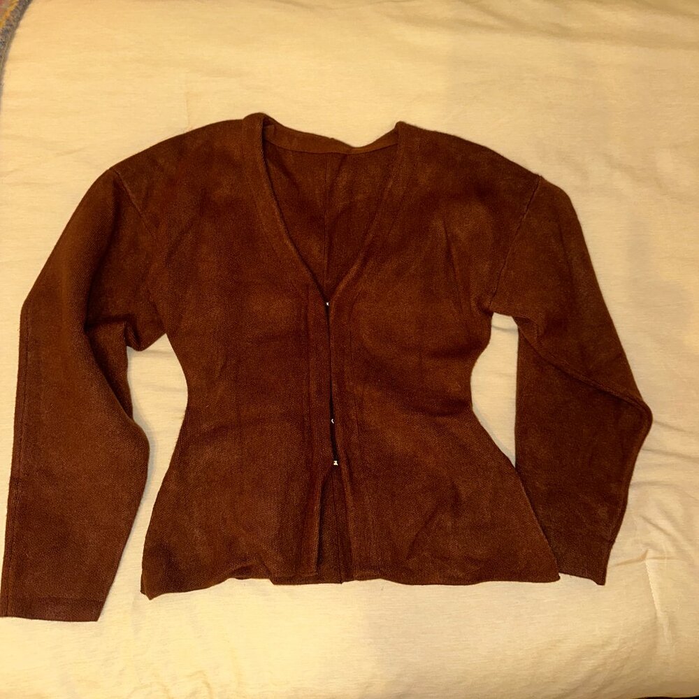 Commense V-Neck Versatile Slim Fitted Cardigan